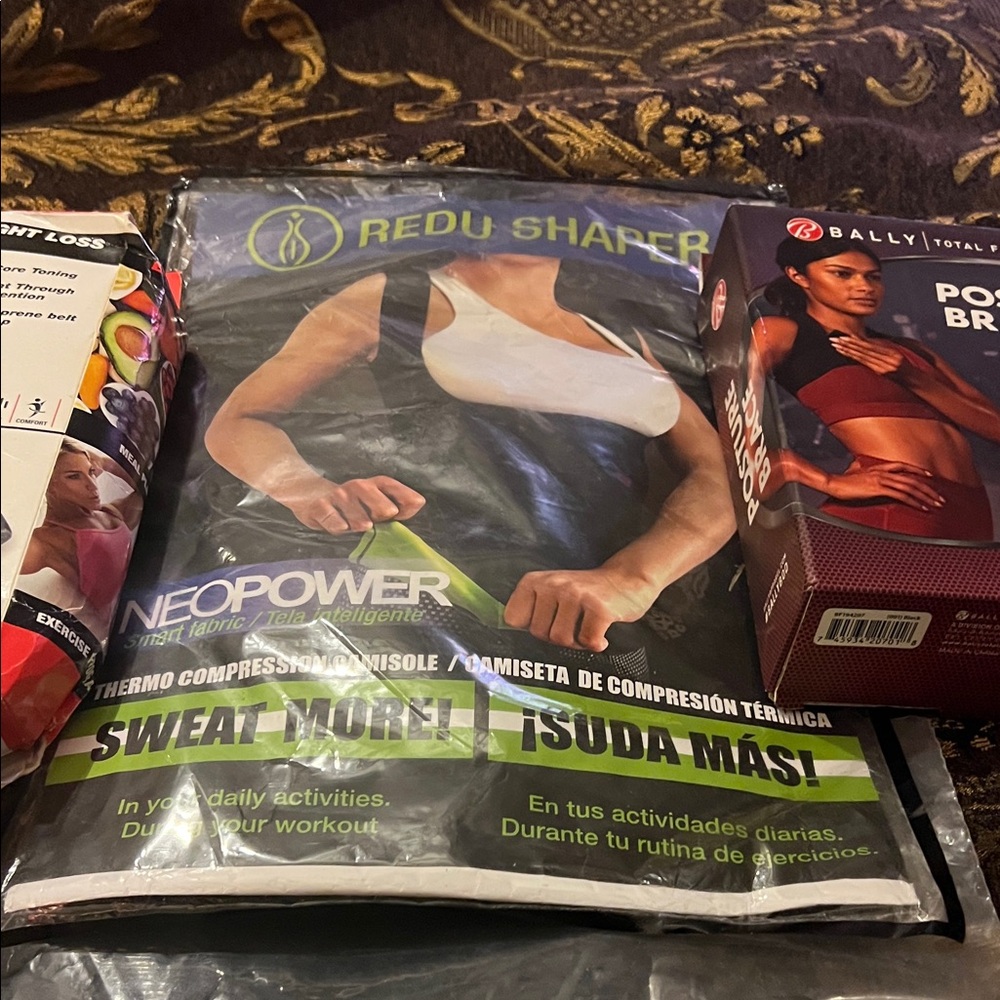 Men/Women weight loss belt, posture brace, etc ! NeoPower thermo Compression Cam